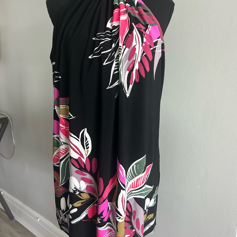 Magic Suit Swim Dress Size 16 , New Without Tags , One Piece , Black Floral